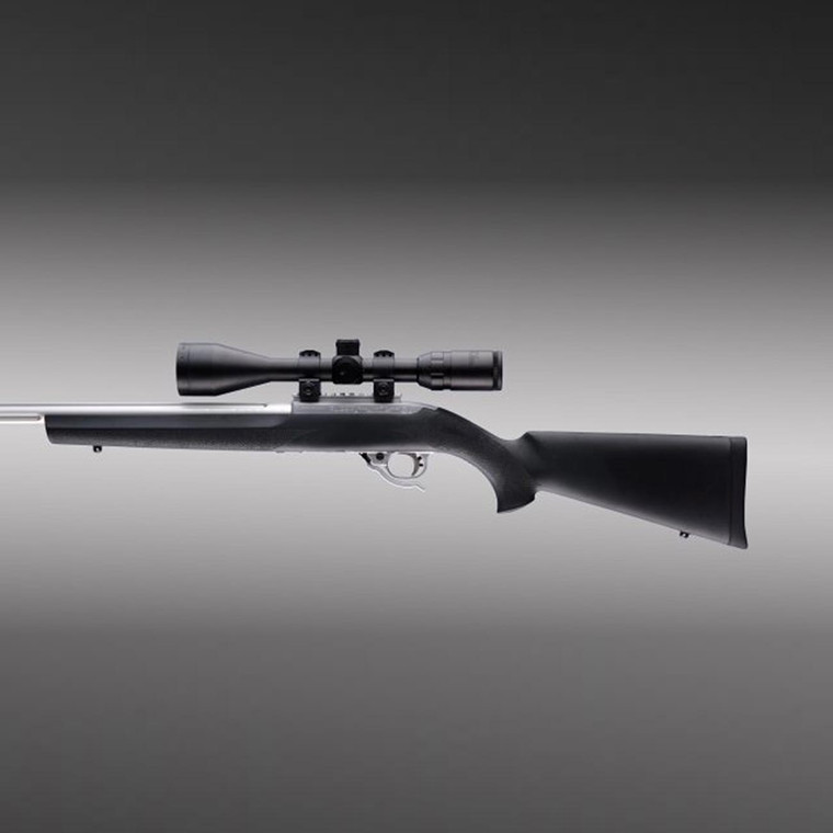 Hogue Ruger 10/22 Hard Nylon Stock with 0.920 Diameter Barrel Channel (Black) - 22110
