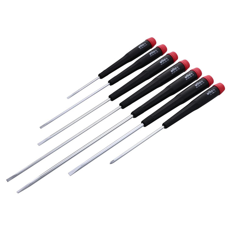 Wiha Precision Slotted/Phillips Screwdriver Set (7 Piece Set) - 26092