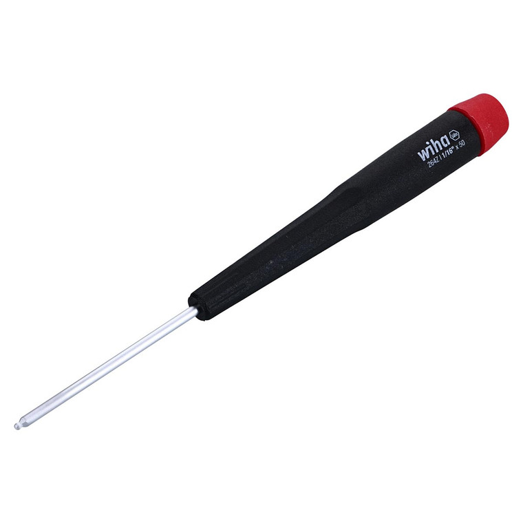 Wiha Precision Ball End Hex Screwdriver 1/16" x 50mm - 26416