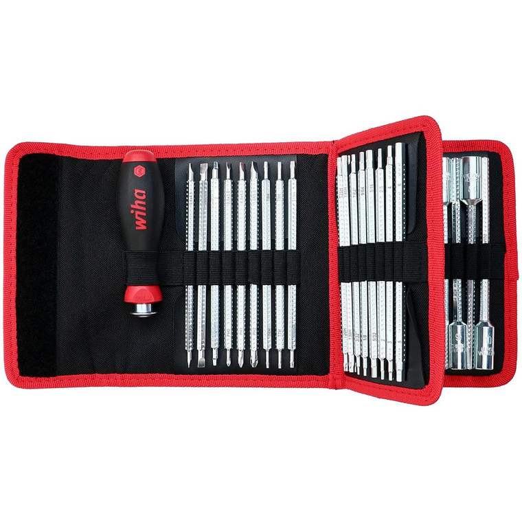 Wiha Drive Loc VI Wallet Set - 32 Piece Set - 28188