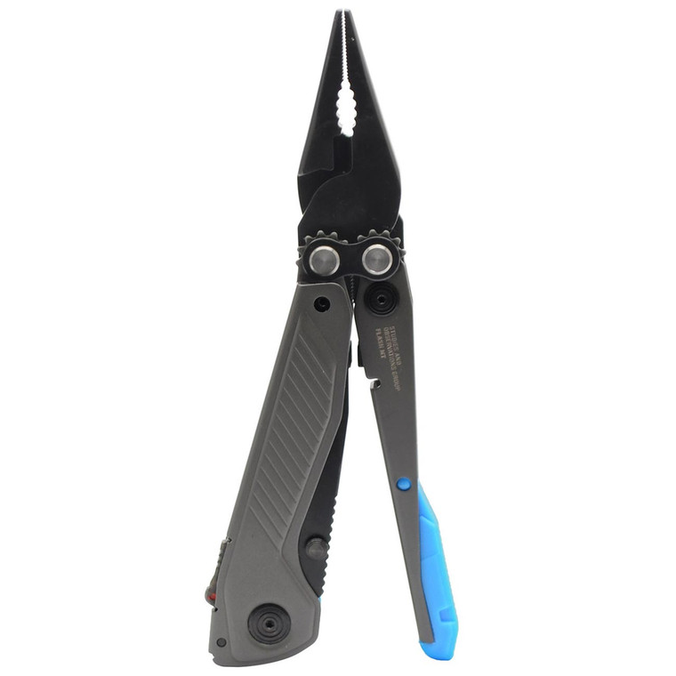 SOG Flash MT 7-In-1 Multi-Tool (Urban Gray + Cyan) - 29-55-02-41
