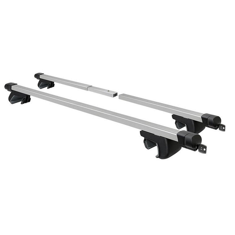 CargoLoc Adjustable Roof Top Cross Bar Set - Adjustable up to 55" (2 Piece) - 32546