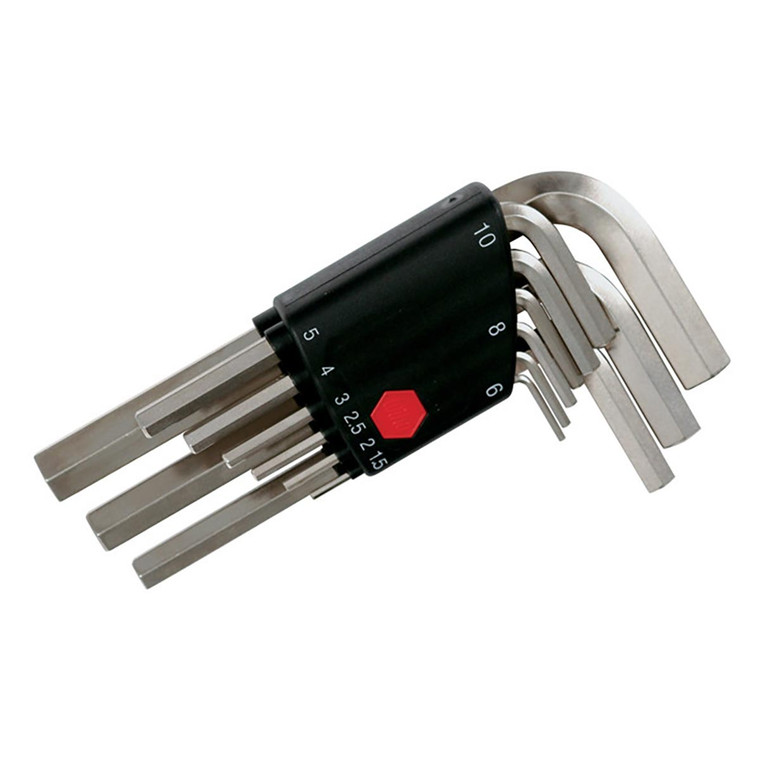 Wiha Metric Hex L-Key Short Arm Set (9 Piece Set) - 35191