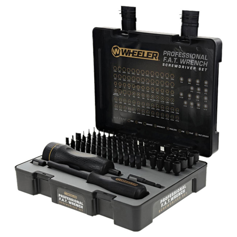 Wheeler Professional FAT Wrench Screwdriver Set (100 piece Set) - 4001004