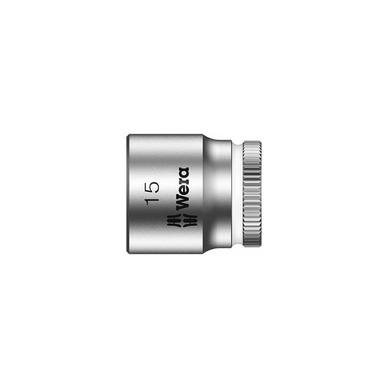 Wera 1/4" Drive Metric Socket - 15mm - 5003499001