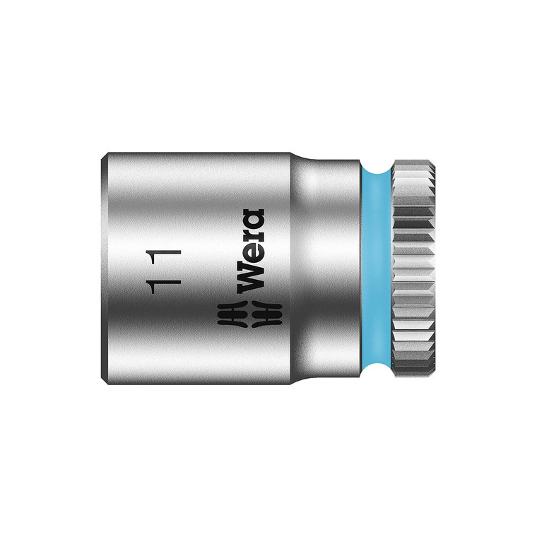 Wera 1/4" Drive Metric Socket - 11mm - 5003510001