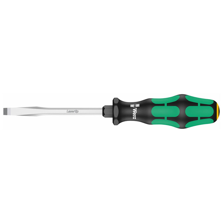 Wera Screwdriver: Slotted 4.0mm x 90mm (with Lasertip) - 5007671001