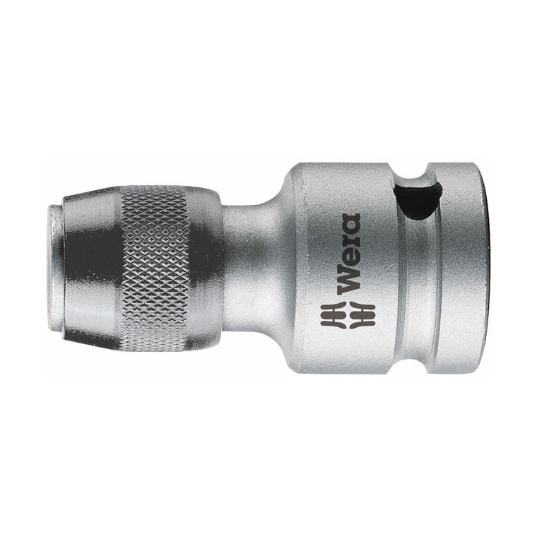 Wera 1/2" Drive Hexagon Bit Adapter with Quick-Release Chuck - 05 04276 0001