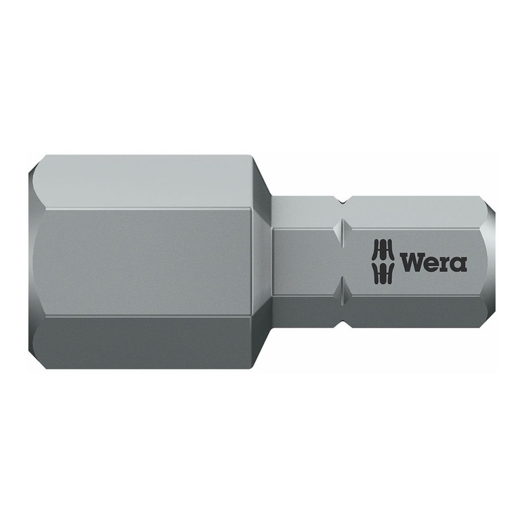 Wera 1/4" Drive Hex-Plus Bit: 10mm x 25mm - 5056340001