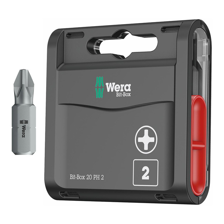 Wera Bit-Box PH# 2 x 25 mm (20 Bits) - 5057750001
