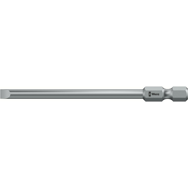 Wera Long Screwdriver Bit: Slotted 3.5 x 70mm - 5042680001