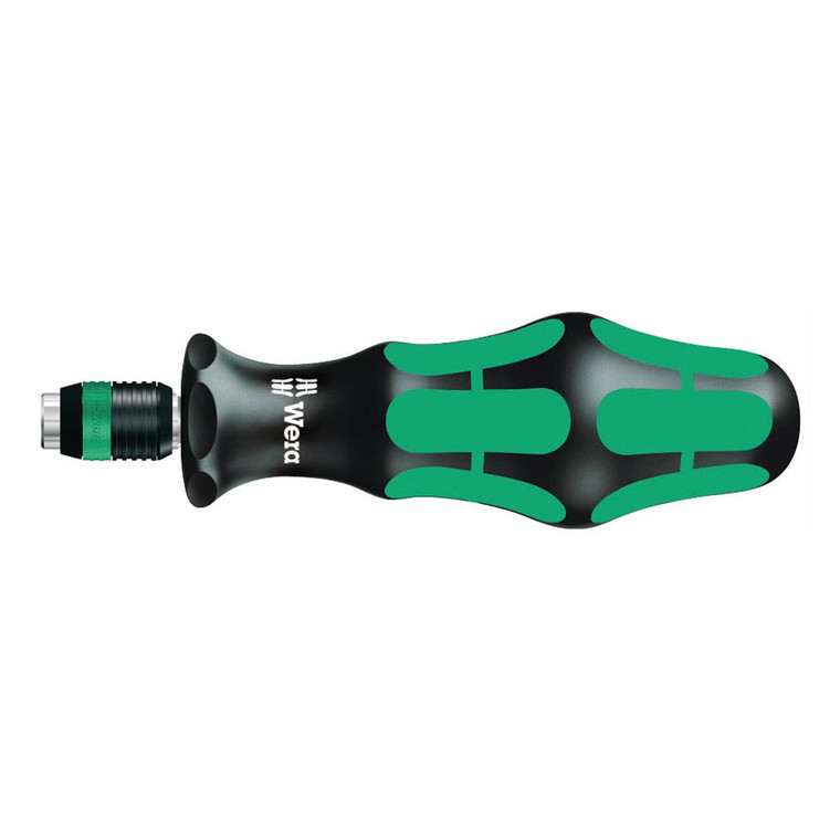 Wera 1/4" Bit-holding Screwdriver Handle with Rapidaptor Quick-Release Chuck - 5073540001