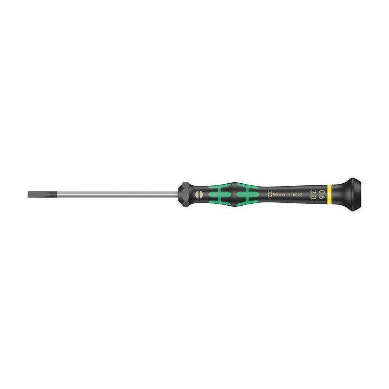 Wera Micro Precision Slotted Screwdriver - 0.5 x 3.0 x 50mm - 5117995001