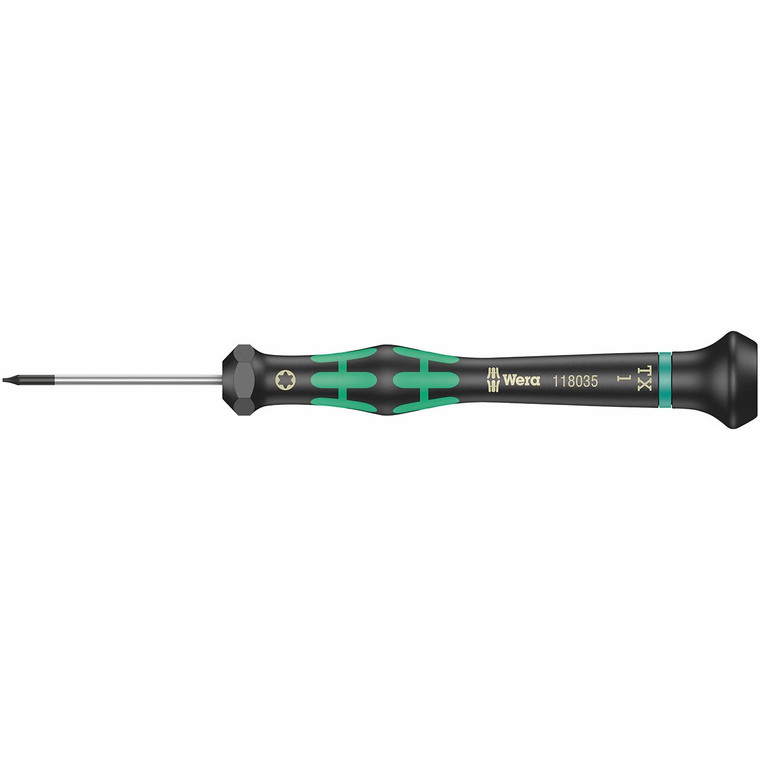 Wera Micro Precision TORX Screwdriver - TX #1 x 40mm - 5118035001