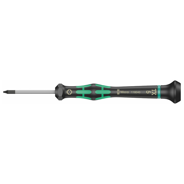 Wera Micro Precision TORX Screwdriver - TX #5 x 40mm - 5118040001