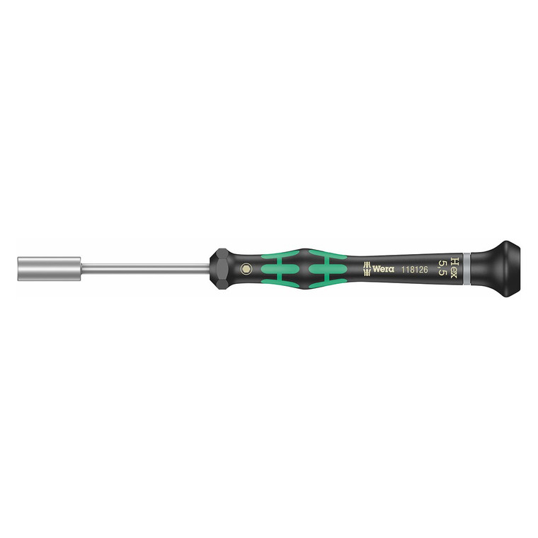 Wera Micro Precision METRIC Nutdriver Screwdriver - 5.5 x 60mm - 5118126001