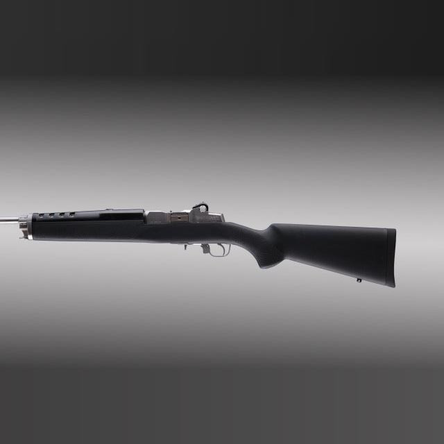 Hogue Ruger Mini-14/Mini-30 OverMolded Rubber Rifle Stock (Black) - 78000