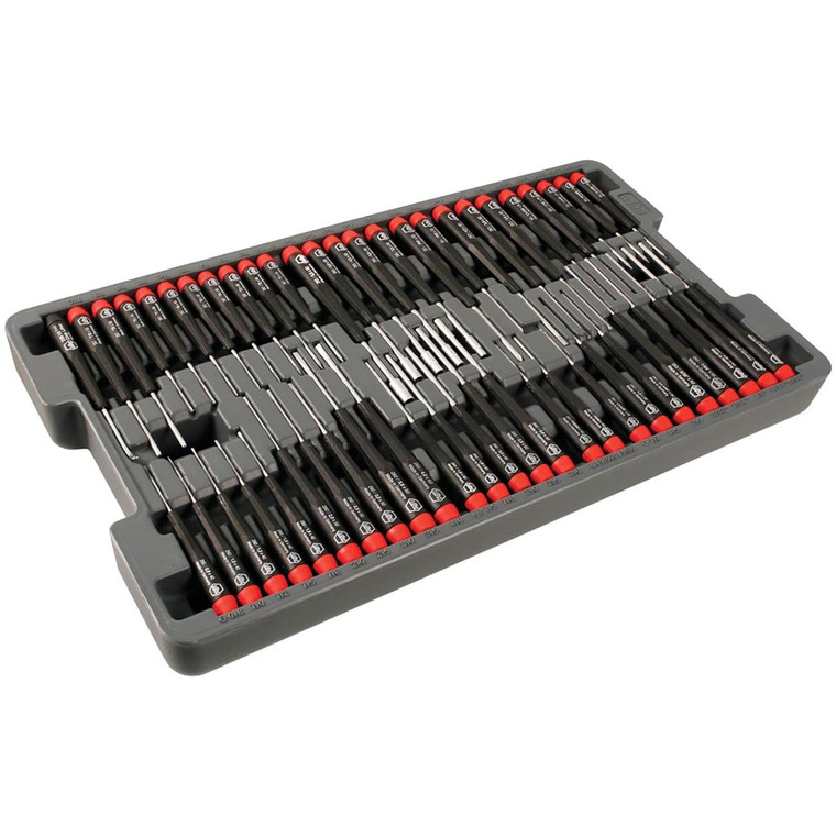 Wiha 51 Piece Precision Screwdriver Tray Set - 92191