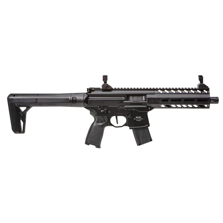 Sig Sauer MPX Gen2 .177cal CO2 Powered Pellet Air Rifle - Black - AIRMPX177G2BLK