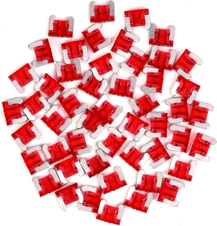 Audiopipe *IS-ATM-LP-10* ATM 10 Amp Low Profile Mini Fuse (25 pack) - ATM-LPM 10A