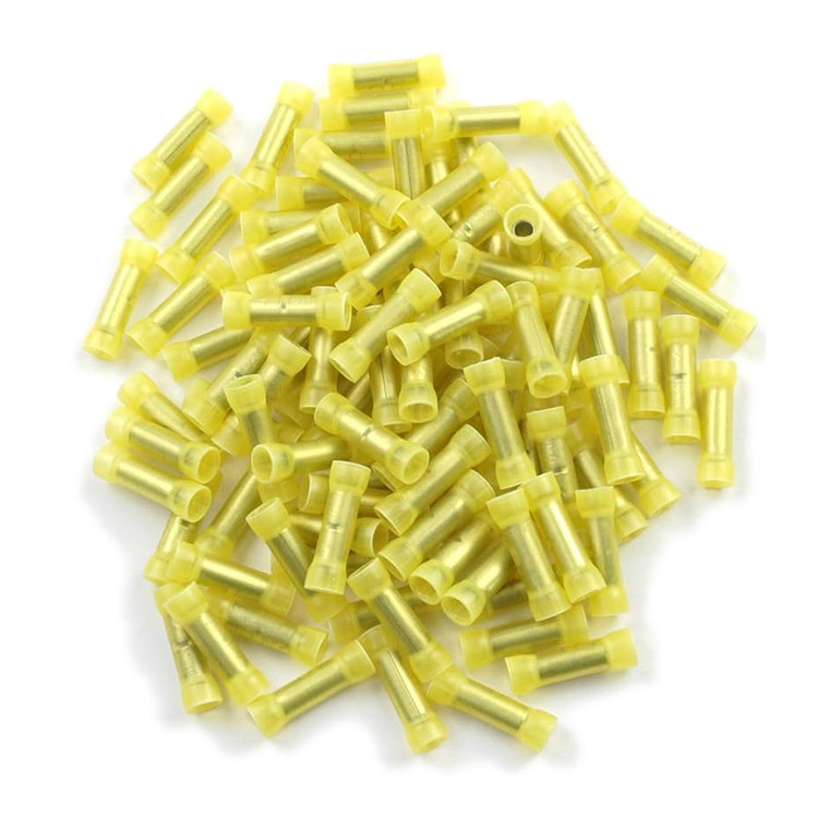 XScorpion Butt Connectors 10/12ga. - Yellow (100 pack) - BC1210Y