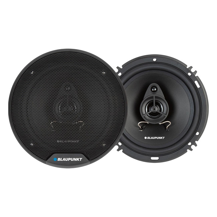 Blaupunkt E-Series 6" 3-Way Coaxial Speakers 20WRMS / 40W Max - BPS-E653