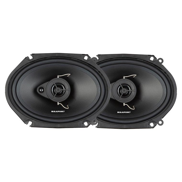 Blaupunkt E-Series 6" x 8" 3-Way Coaxial Speakers 30WRMS / 60W Max - BPS-E683