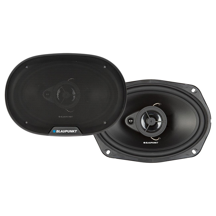 Blaupunkt E-Series 6" x 9" 3-Way Coaxial Speakers 35WRMS / 70W Max - BPS-E693
