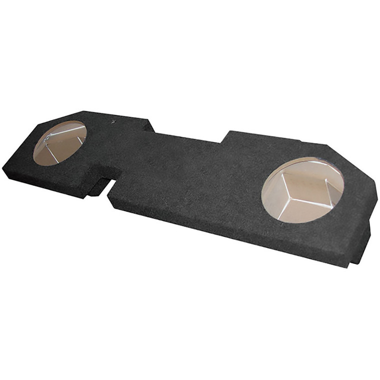 EMPTY WOOFER BOX DODGE 4 DOOR '02 - '18 DUAL 12"; - DODGE12 4DOOR