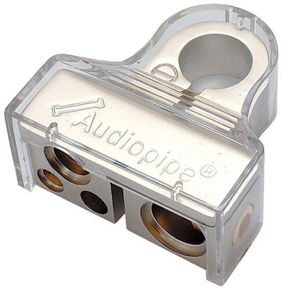 Audiopipe Platinum Finish Battery Terminal Positive - Multi-Feed - BTP705P