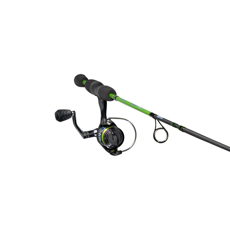 Lew's Crappie Thunder Spinning Combo Right/Left Hand Retrieve - Green - CTS100702