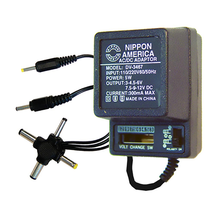 Nippon Universal AC/DC Adapter (300ma) - DV3467