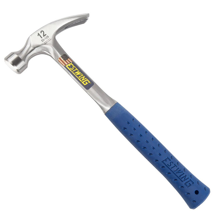 Estwing 12 oz. Rip Hammer With Blue Vinyl Shock Reduction Grip - E3-12S