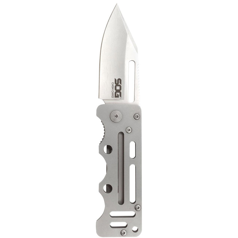 SOG Cash Card Pocket Money-Clip Folding Knife - EZ1-CP