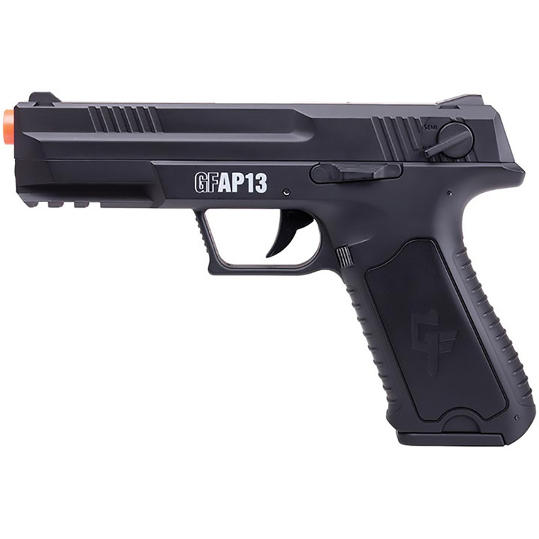 Crosman GFAP13 (black) Electric full or semi-auto AEG pistol AirSoft - includes battery & charger - GFAP13