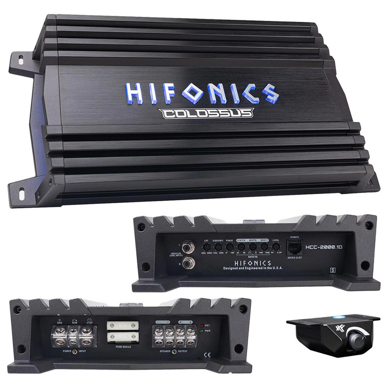 Hifonics Monoblock Colossus Amplifier 2500 Watts - HCC2500.1D