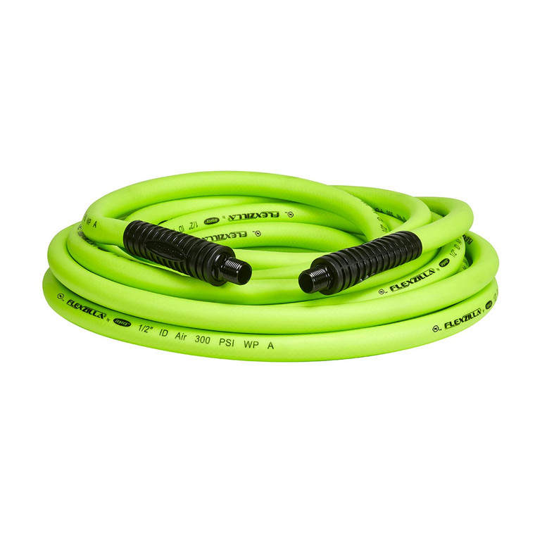Flexzilla Heavy Duty Lightweight Air Hose 1/2" x 25' - HFZ1225YW3