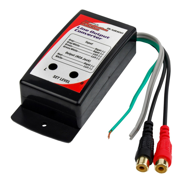 Installation Solution 2 Channel High/Low Impedance Adapter - ISNR100