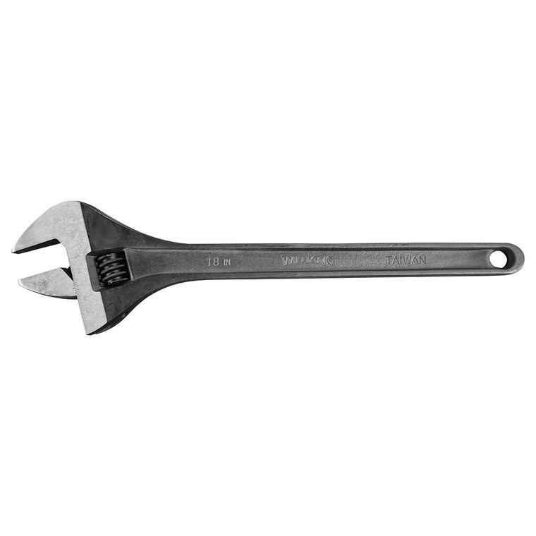 Williams Heavy Duty 18" Adjustable Wrench with Black Phosphate Finish - JHW13618A