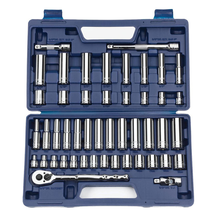 Williams 3/8" Drive Metric/SAE Socket Set (47-Piece) - JHW50666