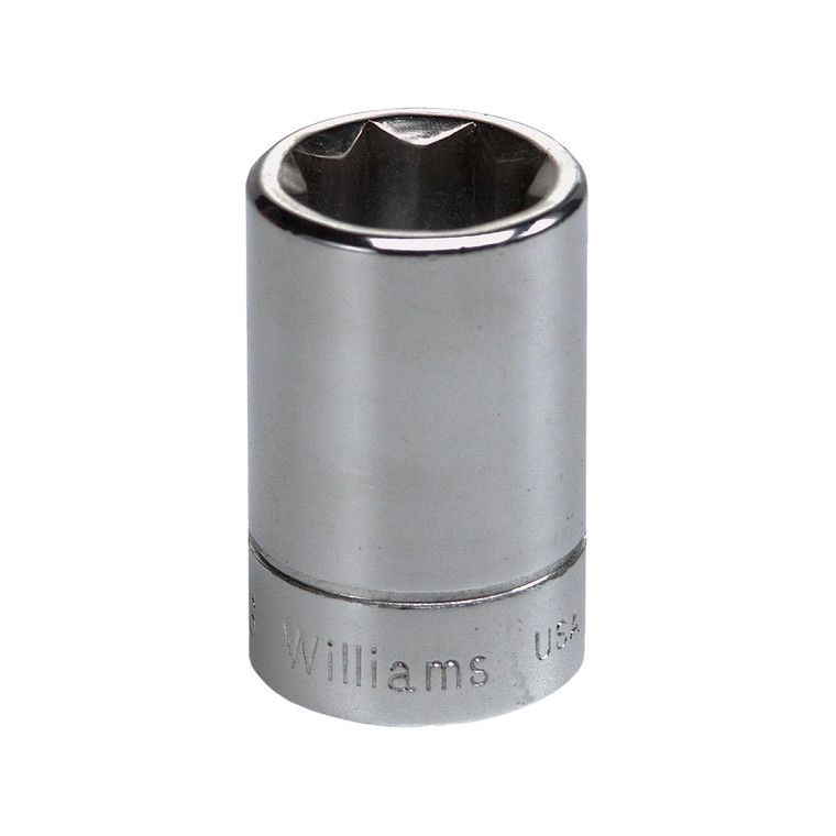 Williams 3/8" Shallow Socket 3/8" Drive 8 Point - JHWBD-812