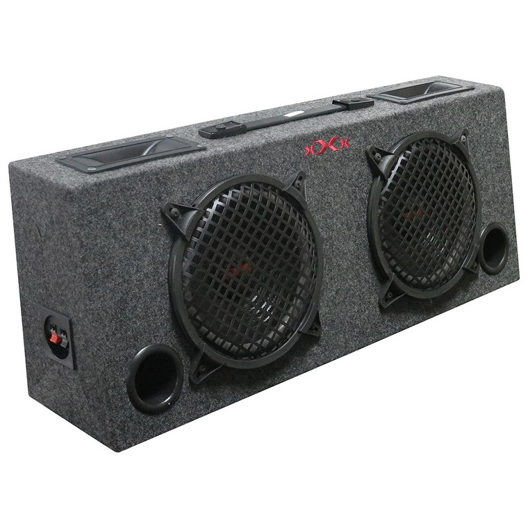 XXX Audio Dual 8" Subwoofer Enclosure 250W Max - KIC80