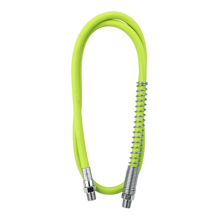 Flexzilla Grease Hose with Spring Guard - 1/8in x 36in with 1/8in MNPT Ends - L2965FZSP