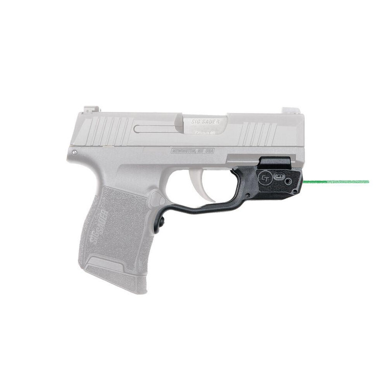 Crimson Trace Laserguard for Sig Sauer P365 Pistol Green Laser - LG-422G