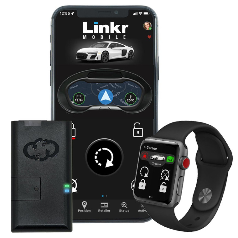 Omega Smart Phone Interface - LOCKUNLOCKSTARTSTOP GPS LOCATE & MORE! - LINKR-LT3