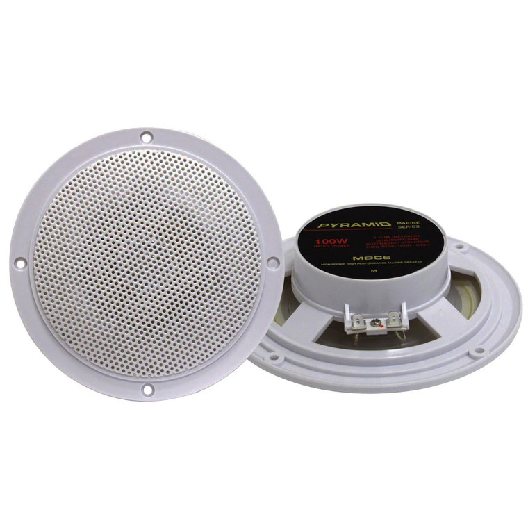 Pyramid Marine 5.25 Dual Cone Speakers - MDC6