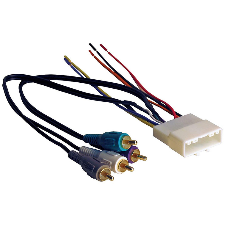 1995-2010 Nissan/Infinity OEM amplifier integration harness - NWH74A