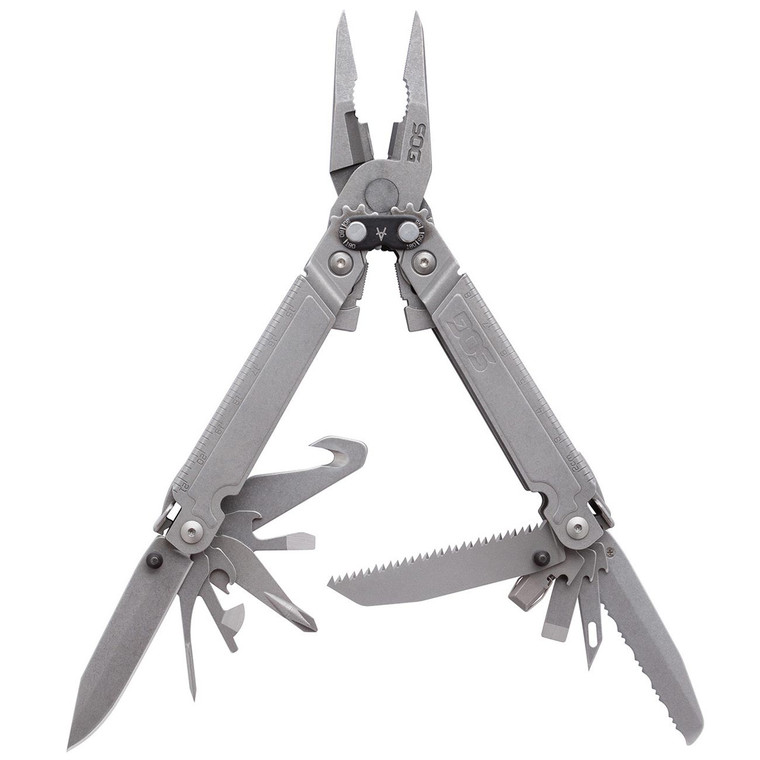 SOG PowerAccess Assist 21-In-1 Multi-Tool (Stonewash Finish) - PA3001-CP