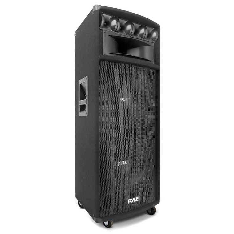 DUAL 12" PROFESSIONAL DJ CABINETS;PYLE PRO;1600WATTS - PADH212