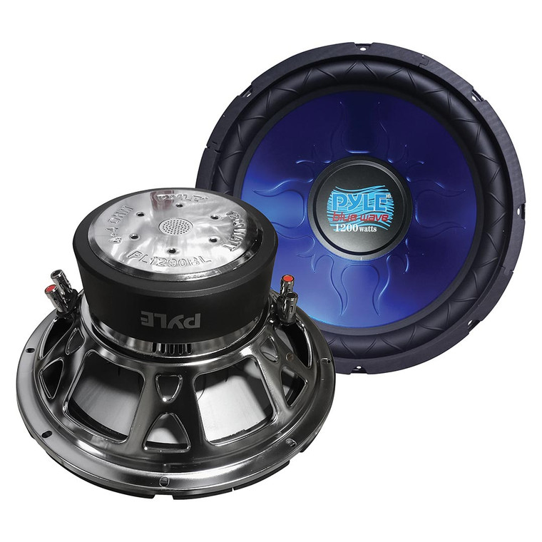 SUBWOOFER 12" PYLE 1200W DVC DUAL 90OZ. MAGNETS (180OZ TOT) - PL1290BL